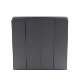 QLA 4 Gang Switch – Grey Finish